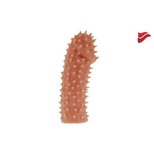 Насадка на пенис с бугорками Kokos размер M телесный