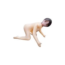 Надувная секс кукла в позе собачки для мужчин с вагиной и анусом бежевого цвета NMC My Fair Lady