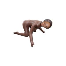 Надувная секс кукла для мужчин в позе собачки с вагиной и анусом коричневого цвета NMC My Fair Lady