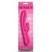 Вибратор кролик с отростком для клитора и подогревом розового цвета NS Novelties Royals Divine Вибратор кролик с отростком для клитора и подогревом розового цвета NS Novelties Royals Divine