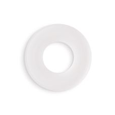 Эрекционное кольцо на член светящееся в темноте белого цвета NS Novelties Firefly размер L