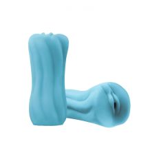 Мастурбатор вагина блакитного кольору NS Novelties Firefly Yoni