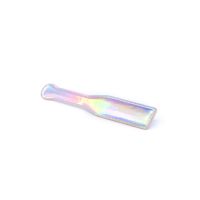 Шлепалка БДСМ голографическая радужного цвета NS Novelties Cosmo bondage paddle rainbow
