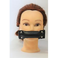 БДСМ кляп для рта под прикус черный Notabu