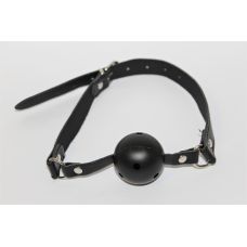 Кляп в рот с шариком черный Notabu NTB-80345