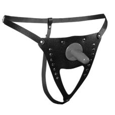 Трусики шкіряні для страпона універсального розміру для системи Vac-U-Lock