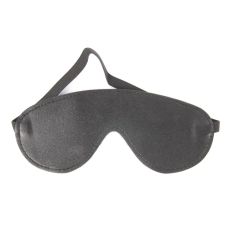 Маска інтимна з екошкіри мінімалізм Notabu чорна