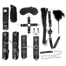 Набор аксессуаров Notabu для любителей БДСМ-игр черный