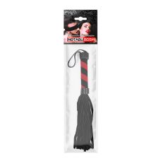 Батіг чорний з петлею на рукоятці для БДСМ Notabu