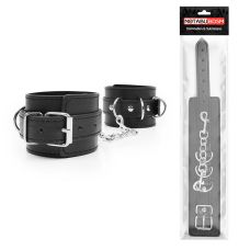Оковы для ног кожаные Notabu чёрный