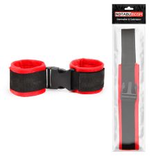 Оковы для фиксации рук оригинальные черно-красные БДСМ Notabu