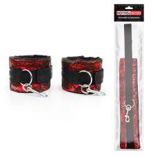 Оковы черно-красные с кружевом Notabu