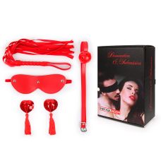 Набор для БДСМ красный Notabu