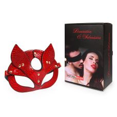 Маска для БДСМ игр цвет красный Notabu
