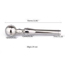 Уретральний стимулятор з хірургічної сталі Notabu l робочої частини 6 см D 0, 7x1 см