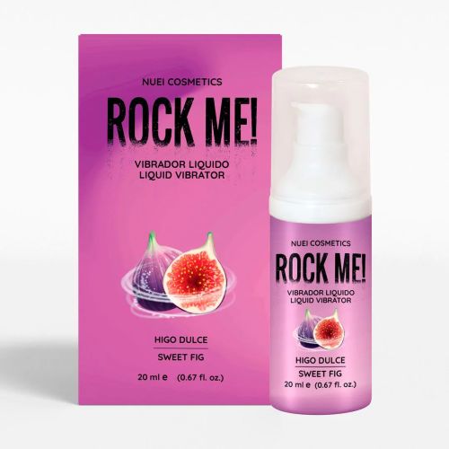 Рідкий вібратор із смаком солодкого інжиру Nuei ROCK ME! 20 мл