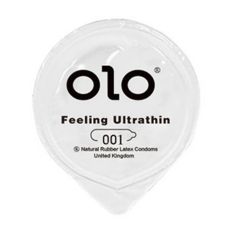 Ультратонкие презервативы с гиалуроновой кислотой OLO Feeling Ultrathin 1 штука