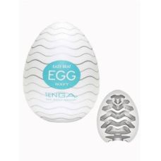 Мастурбатор яйцо без вибрации белого цвета Tenga Egg Wayy