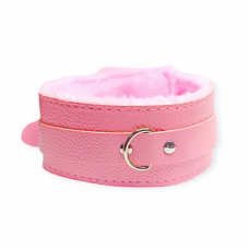 БДСМ ошейник розового цвета Easy Life BDSM Desire Soft hugs