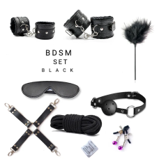 Набір іграшок для ігор БДСМ Loving submission чорний