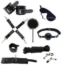 БДСМ набір чорний Easy Life BDSM Desire Loving submission