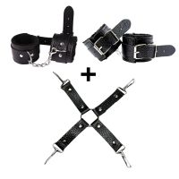 БДСМ набір чорного кольору Easy Life BDSM Desire Love caresses