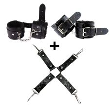 БДСМ набір чорного кольору Easy Life BDSM Desire Love caresses