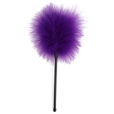 Щекоталка с перьями фиолетового цвета Easy Life BDSM Desire Love tickler