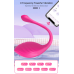 Виброяйцо вагинальное с пультом ДУ и управлением со смартфона розовое Sexy desires