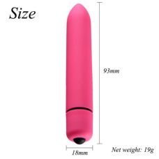 Вибропуля для стимуляции клитора Розовая Sexy desires