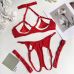Еротичний відкритий комплект червоний Sexy desires Playful bones розмір S Еротичний відкритий комплект червоний Sexy desires Playful bones розмір S