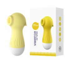 Вакуумний стимулятор для клітора у формі морського ковзана колір жовтий We love Sexy Seahorse