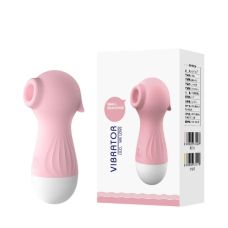 Вакуумний стимулятор для клітора у формі морського ковзана колір рожевий We love Sexy Seahorse