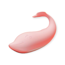 Вибратор вагинальный для точки G и с отростком для клитора розового цвета Sexy desires Dolphin princess