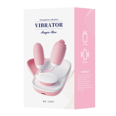 Набір вібраторів рожевого кольору We love Magic box