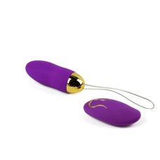 Вагинальное виброяйцо с пультом ДУ фиолетового цвета Sexy desires Remote egg 