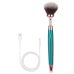 Вібромасажер з пензликом для макіяжу для клітора та сосків зеленого кольору Sexy desires Cosmetic pen
