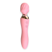 Вибромассажер Ванд микрофон двухсторонний вагинальный и для стимуляции клитора розового цвета Sexy desires Double vibration Вибромассажер Ванд микрофон двухсторонний вагинальный и для стимуляции клитора розового цвета Sexy desires Double vibration