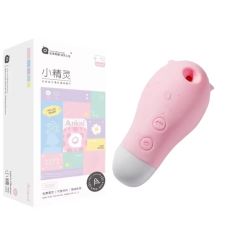 Вакуумный вибратор для стимуляции клитора розового цвета Sexy desires Elf spirit