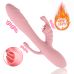 Вагинально клиторальный вибратор тройная стимуляция розового цвета Sexy desires Eros vibrator