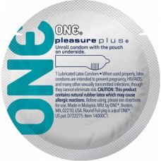 Презерватив із високоякісного латексу з повітряною ребристою капсулою прозорого кольору One 5 штук