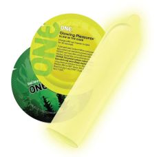 Презервативи латексні, що світяться в темряві One 5 штук