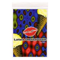 Салфетка латексная для орального секса c ароматом и вкусом ванили ONE Dental Dams 1 штука Салфетка латексная для орального секса c ароматом и вкусом ванили ONE Dental Dams 1 штука