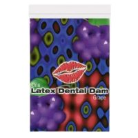 Салфетка латексная для орального секса c ароматом и вкусом винограда ONE Dental Dams 1 штука Салфетка латексная для орального секса c ароматом и вкусом винограда ONE Dental Dams 1 штука