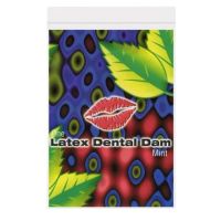 Салфетка латексная для орального секса c ароматом и вкусом мяты ONE Dental Dams 1 штука Салфетка латексная для орального секса c ароматом и вкусом мяты ONE Dental Dams 1 штука