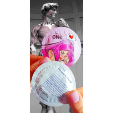 Презервативи ONE Pleasure dome (анатомічні) (по 1 шт)