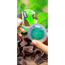 Презервативи ONE Mint Chocolate аромат м'яти з шоколадом (по 1 шт)