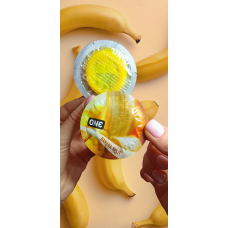 Презервативи ONE Banana Split з ароматом і смаком банана по 1 шт