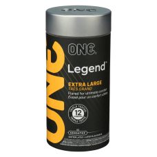 Презервативи більшого розміру із латексу ONE Legend 12 штук