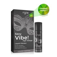 Збудливий крем гель (рідкий вібратор) Orgie SEXY VIBE сильна вібрація 15 мл